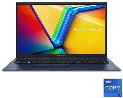 Asus Laptop VivoBook X1704ZA 17.3" Intel Core I7 -  16 GB RAM - 1 TB SSD - Colour: Blue